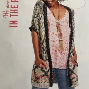 Cabi #202 Provenance Sweater Size M-NWOT